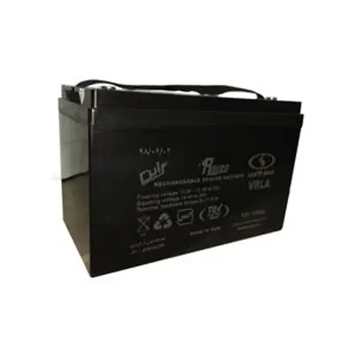 باتری یو پی اس 12ولت ظرفیت ۱۰۰ آمپر صبا باتری